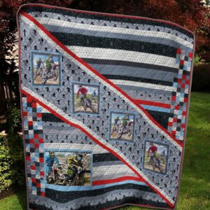 Motorbike Quilt Ciqcp