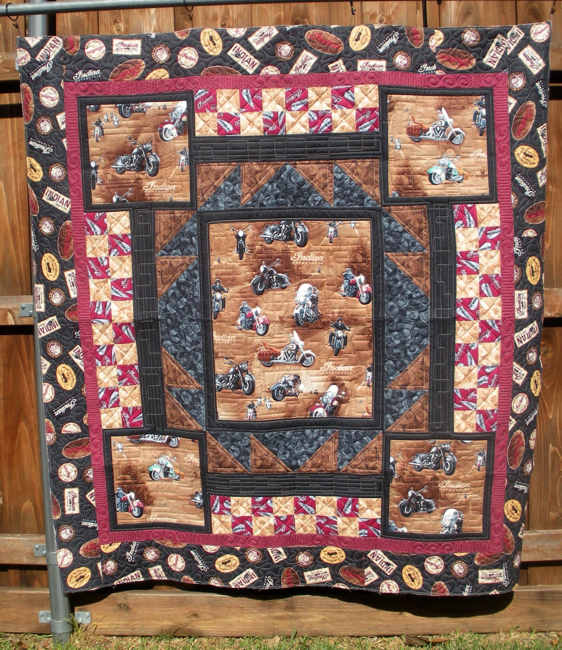 Motorcycle Quilt Cibbz Motorcycle Quilt Cibbz