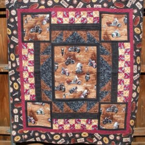 Motorcycle Quilt Cioql