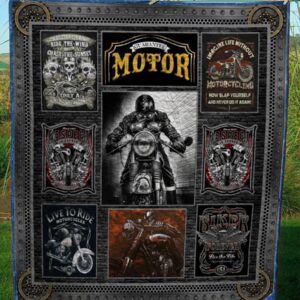 Motorcycle Quilt Tuijq