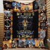 My Gods Livin In A Lion Knight Templar Quilt Blanket-3D Quilt Blanket Ntp-Qvk0020