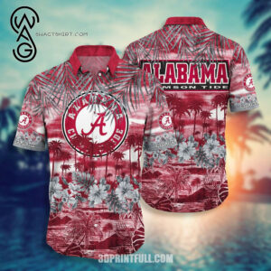 Ncaa Alabama Crimson Tide Team Combo Hawaiian Shirt And Shorts