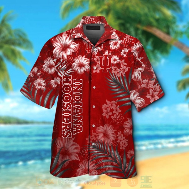 Ncaa Indiana Hoosiers Hawaiian Shirt Ncaa Indiana Hoosiers Hawaiian Shirt