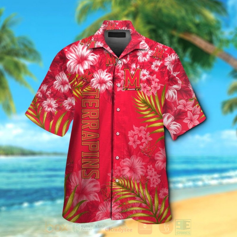 Ncaa Maryland Terrapins Hawaiian Shirt Ncaa Maryland Terrapins Hawaiian Shirt