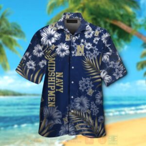 Ncaa Navy Midshipmen Hawaiian Shirt