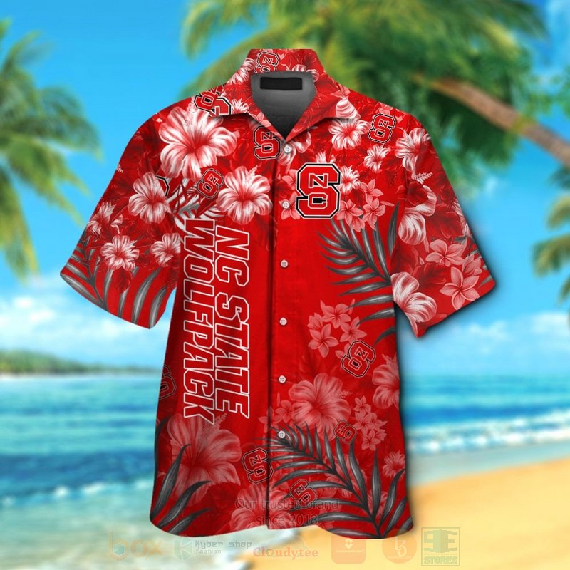 Ncaa North Carolina State Wolfpack Hawaiian Shirt Ncaa North Carolina State Wolfpack Hawaiian Shirt