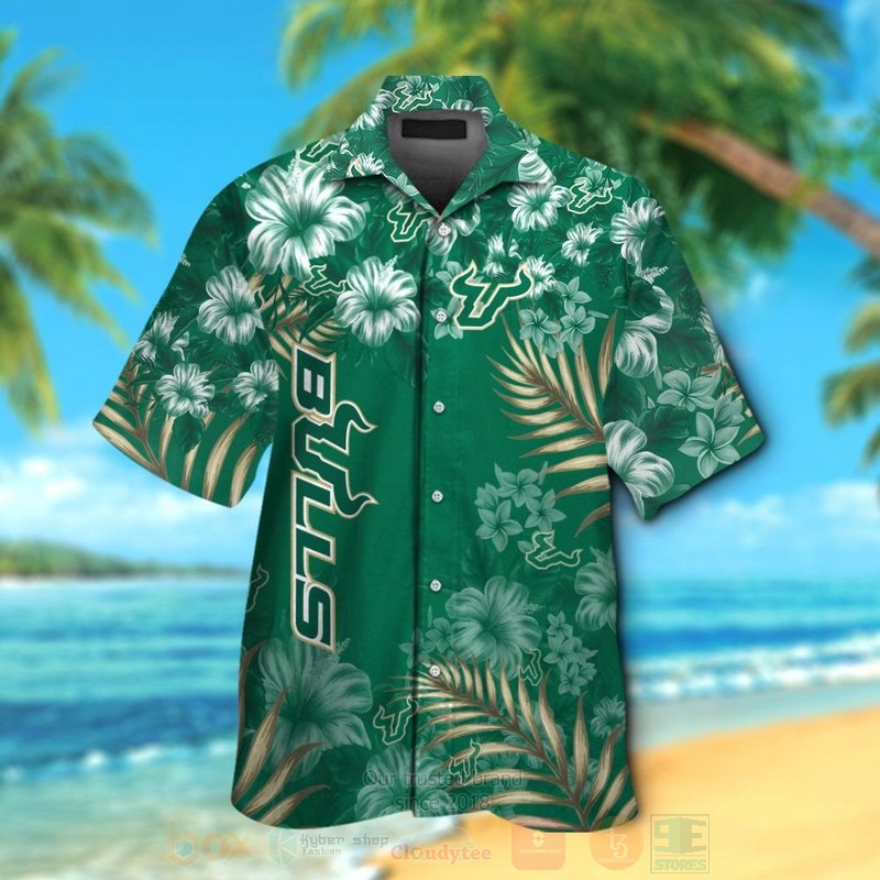 Ncaa South Florida Bulls Hawaiian Shirt Ncaa South Florida Bulls Hawaiian Shirt