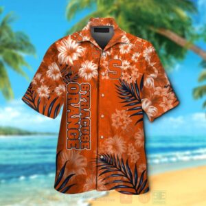 Ncaa Syracuse Orange Hawaiian Shirt