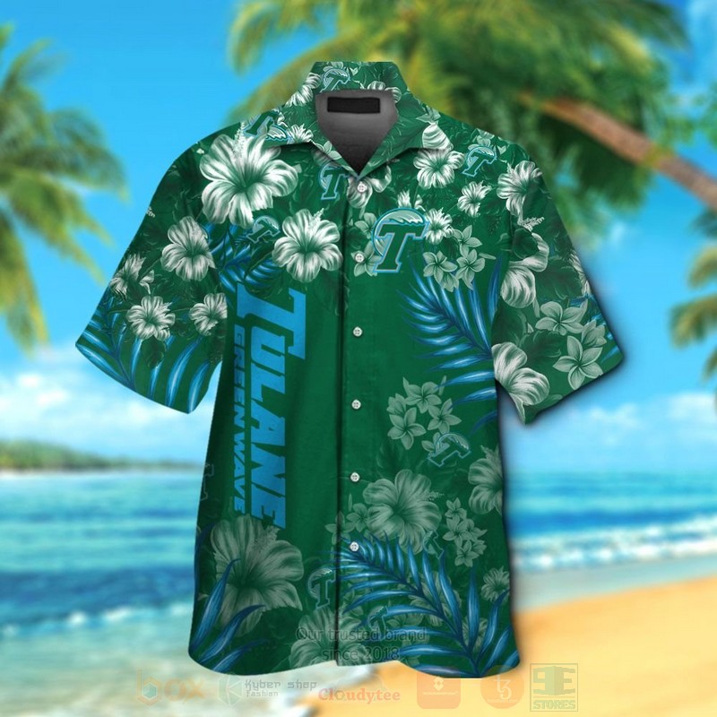 Ncaa Tulane Green Wave Hawaiian Shirt Ncaa Tulane Green Wave Hawaiian Shirt