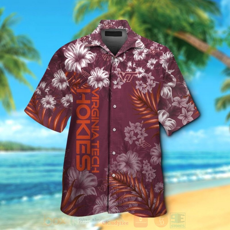 Ncaa Virginia Tech Hokies Hawaiian Shirt Ncaa Virginia Tech Hokies Hawaiian Shirt