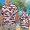 Nfl Arizona Cardinals Red-White Hawaiian Shirt