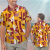 Nfl Arizona Cardinals Red-Yellow Hawaiian Shirt