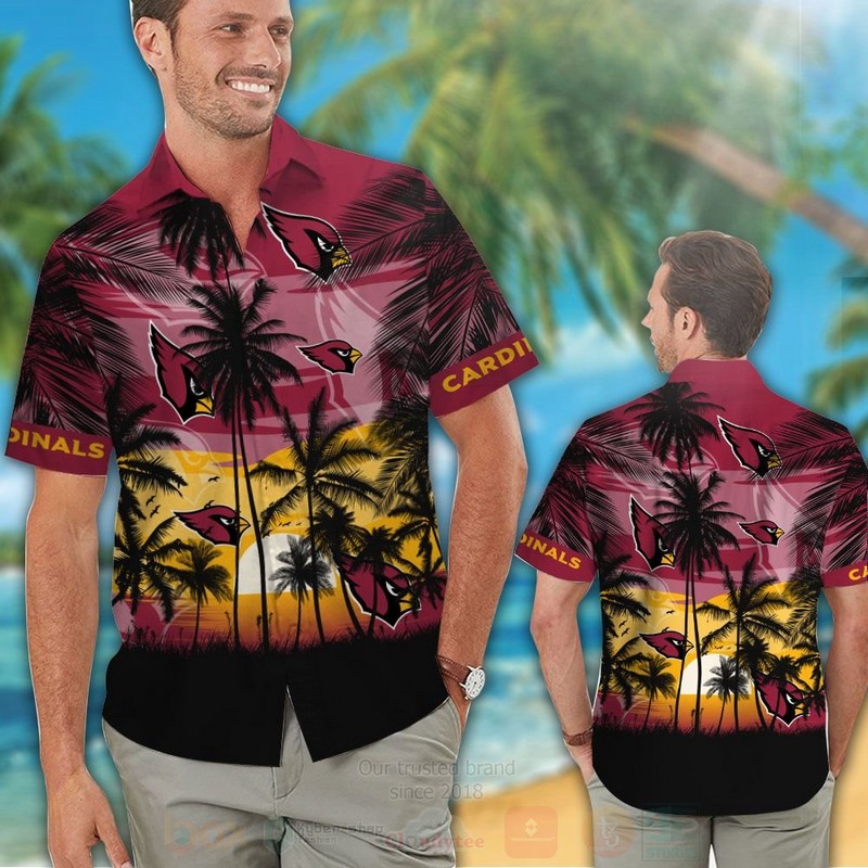 Nfl Arizona Cardinals The Sun And The Sea Hawaiian Shirt Nfl Arizona Cardinals The Sun And The Sea Hawaiian Shirt