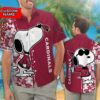 Nfl Arizona Cardinals And Snoopy Custom Name Hawaiian Shirt