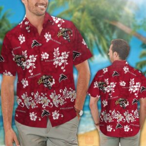 Nfl Atlanta Falcons Red Hawaiian Shirt