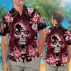Nfl Atlanta Falcons Skull Hawaiian Shirt