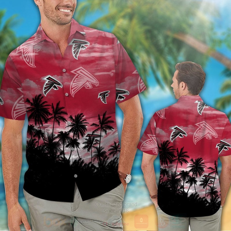 Nfl Atlanta Falcons Sky Hawaiian Shirt Nfl Atlanta Falcons Sky Hawaiian Shirt