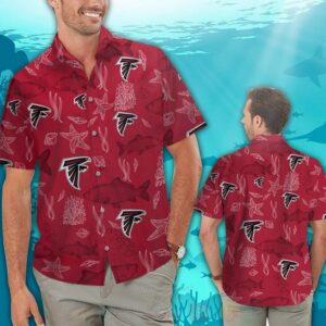 Nfl Atlanta Falcons Starfish Hawaiian Shirt