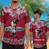 Nfl Atlanta Falcons And Minnie Mouse Hawaiian Shirt