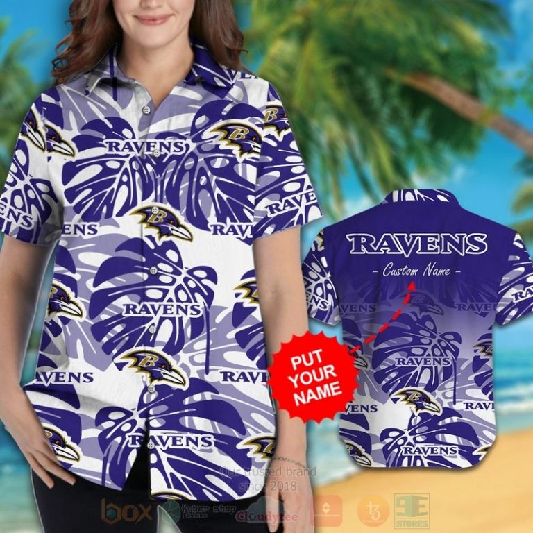 NFL_Baltimore_Ravens_Custom_Name_Hawaiian_Shirt_Short_1_2-768x768-1