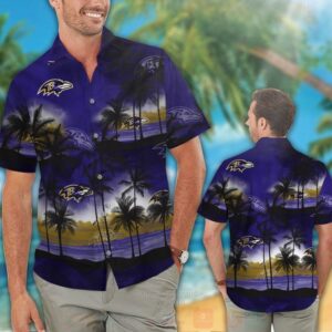Nfl Baltimore Ravens Hawaiian Shirt