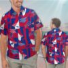 Nfl Buffalo Bills Red-Blue Hawaiian Shirt