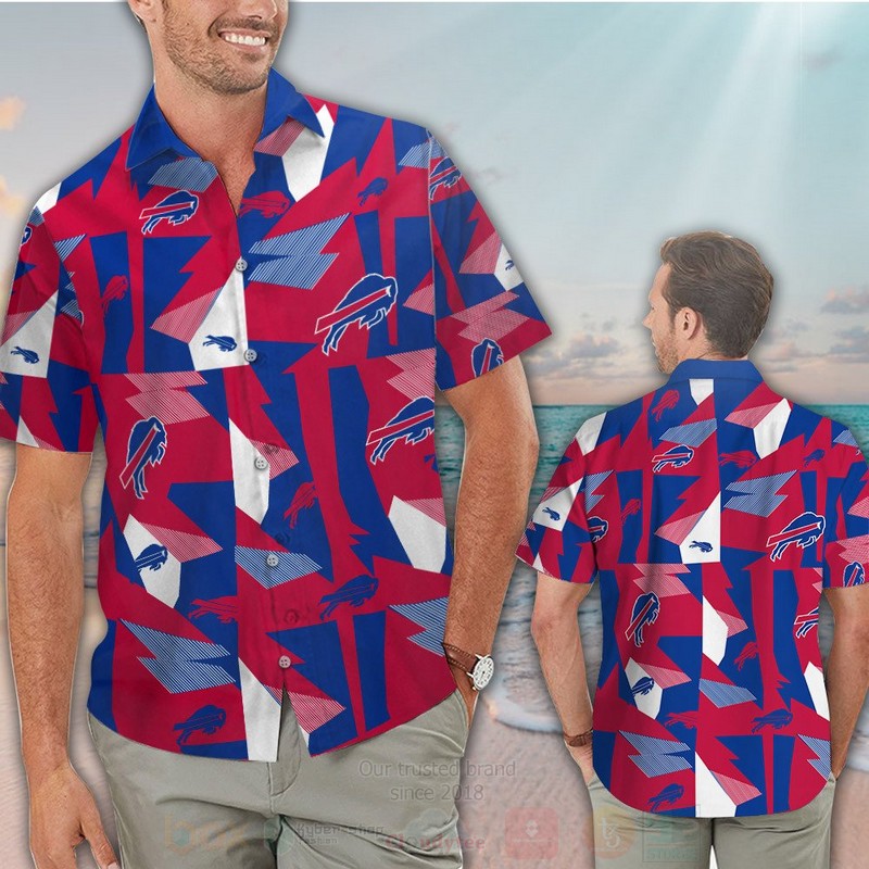 Nfl Buffalo Bills Red-Blue Hawaiian Shirt Nfl Buffalo Bills Red-Blue Hawaiian Shirt
