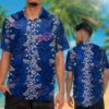 Nfl Buffalo Bills White Hibiscus Hawaiian Shirt