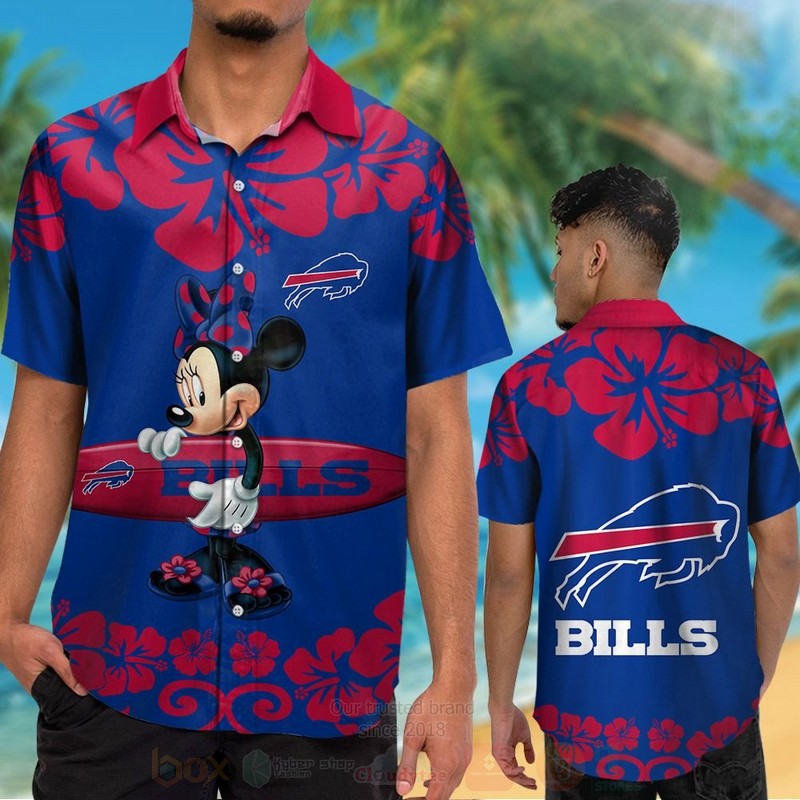 Nfl Buffalo Bills And Minnie Mouse Hawaiian Shirt Nfl Buffalo Bills And Minnie Mouse Hawaiian Shirt