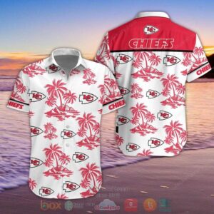 Nfl Kansas City Chiefs Palm Tree Hawaiian Shirt