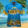 Nfl Los Angeles Chargers Hibiscus Yellow Hawaiian Shirt
