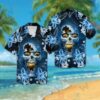 Nfl Los Angeles Chargers Skull Hawaiian Shirt