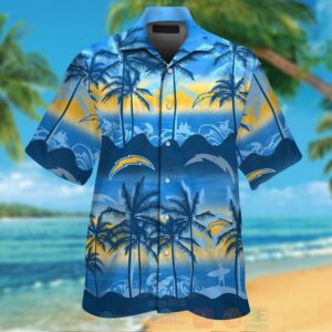 Nfl Los Angeles Chargers Surf Hawaiian Shirt