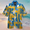 Nfl Los Angeles Chargers Yellow Blue Hawaiian Shirt