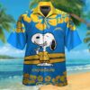 Nfl Los Angeles Chargers And Snoopy Hawaiian Shirt