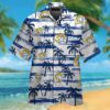 Nfl Los Angeles Rams Blue-White Hawaiian Shirt