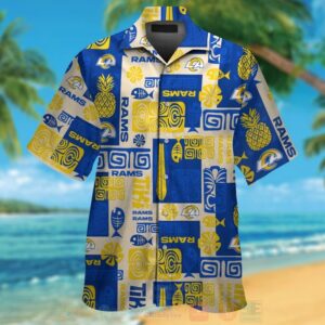 Nfl Los Angeles Rams Pineapple Hawaiian Shirt