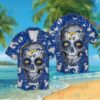 Nfl Los Angeles Rams Sugar Skull Hawaiian Shirt