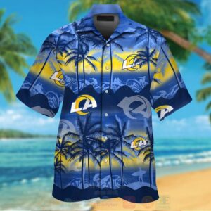 Nfl Los Angeles Rams Surf Hawaiian Shirt
