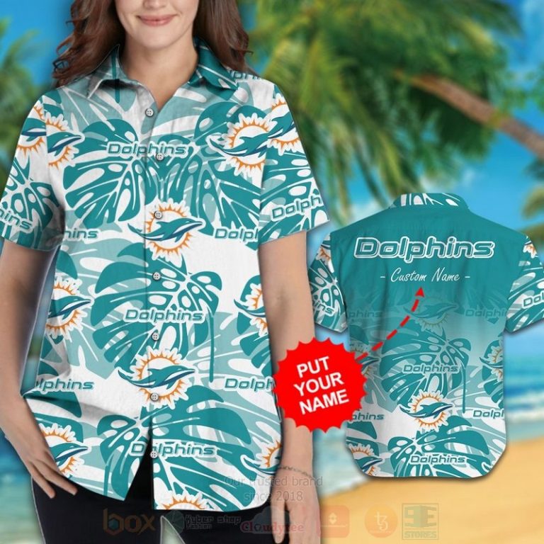 NFL_Miami_Dolphins_Custom_Name_Hawaiian_Shirt_Short_1_2-768x768-1