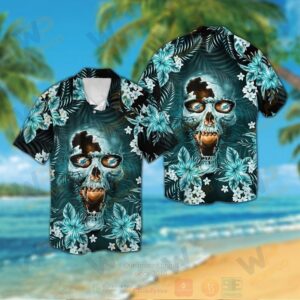 Nfl Miami Dolphins Skull Hawaiian Shirt
