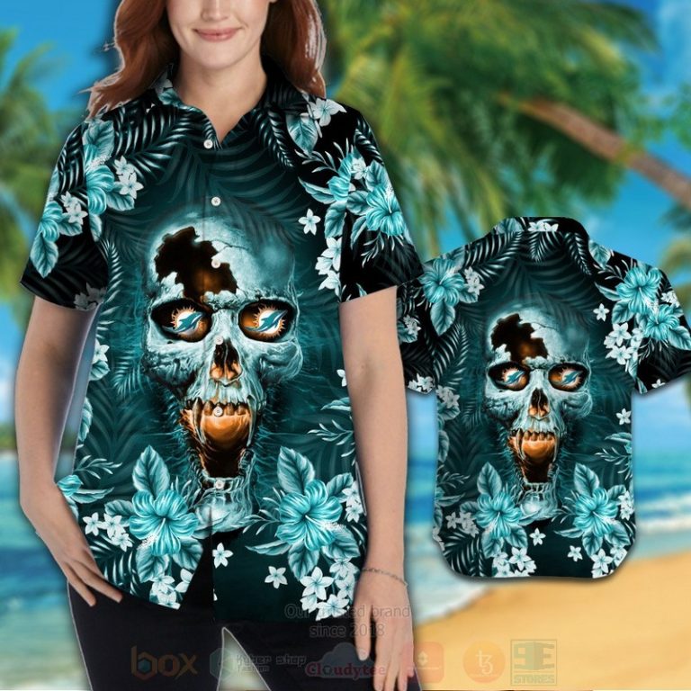 NFL_Miami_Dolphins_Skull_Hawaiian_Shirt_Short_1_2-768x768-1