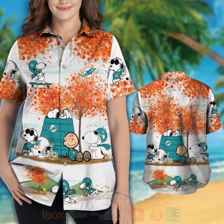 NFL_Miami_Dolphins_Snoopy_Autumn_Hawaiian_Shirt_Short_1_2-768x768-1