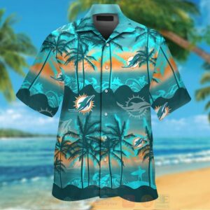 Nfl Miami Dolphins Surf Hawaiian Shirt