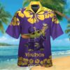 Nfl Minnesota Vikings Baby Yoda Purple Hawaiian Shirt