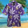 Nfl Minnesota Vikings Cannabis Leaves Hawaiian Shirt