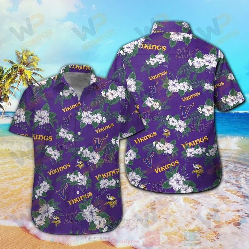 Nfl Minnesota Vikings Hawaiian Shirt Nfl Minnesota Vikings Hawaiian Shirt