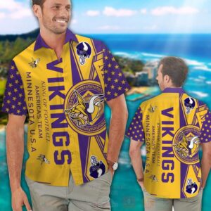Nfl Minnesota Vikings Men Woman Hawaiian Shirt
