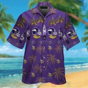Nfl Minnesota Vikings Rugby Hats Hawaiian Shirt