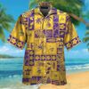 Nfl Minnesota Vikings Yellow Marine Ecology Hawaiian Shirt